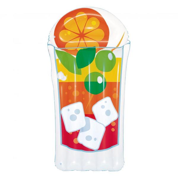 Imagem de Boia Colchao Inflavel Drink Tropical Laranja 1,80 M  Mor 