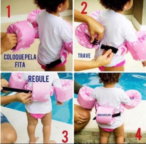 Imagem de  Boia Colete Flutuador Infantil 10 a 15 kg Produto Oficial Clube Náutico Capibaribe