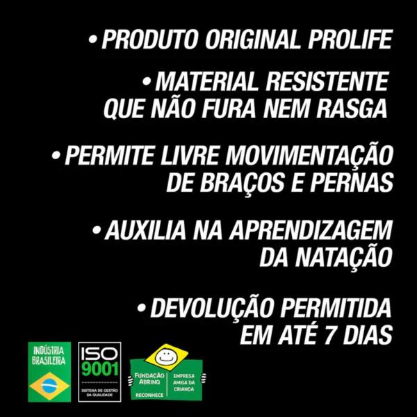 Boia Colete Flutuador Infantil Prolife Até 25Kg Aracno Imagem de Boia Colete Flutuador Infantil Prolife Até 25Kg Aracno