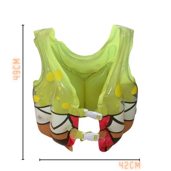 Imagem de Boia Colete Infantil Inflável Para Piscina Praia para Crianças de 3-8 anos