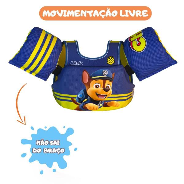 Imagem de Boia Colete Infantil Salva Vidas Piscina Menino Menina Personagens Praia