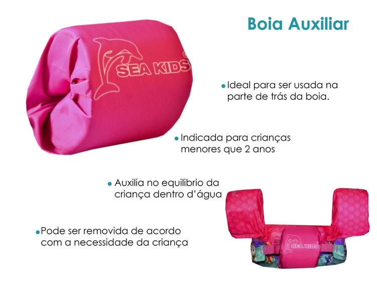 Boia colete salva-vidas infantil sea kids braço e peitoral pat masc Imagem de Boia colete salva-vidas infantil sea kids braço e peitoral pat masc