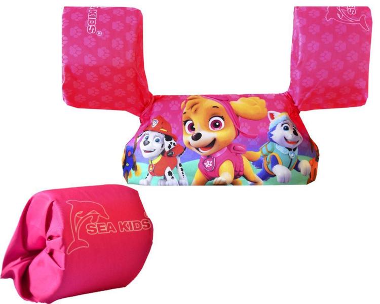 Boia colete salva-vidas infantil sea kids braço e peitoral pat masc Imagem de Boia colete salva-vidas infantil sea kids braço e peitoral pat masc