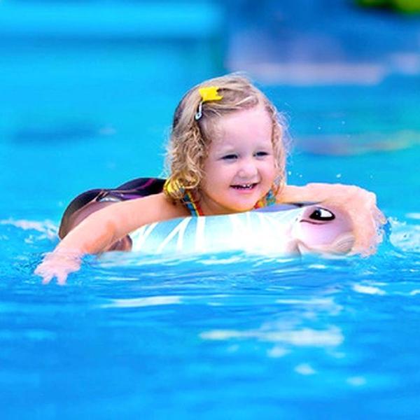 Imagem de Boia da Frozen Circular Infantil de Vinil para Praia e Piscina