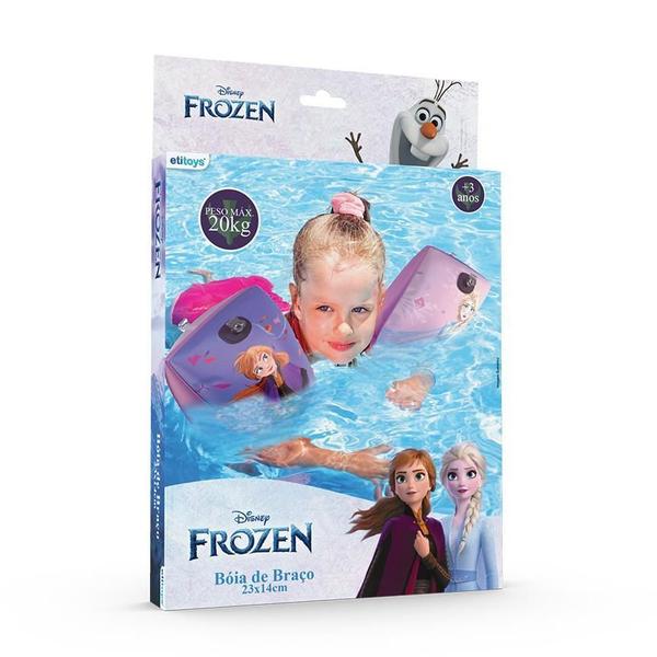 Imagem de Boia De Braço Infantil Frozen 3 A 6 Anos Até 20Kg 23X14