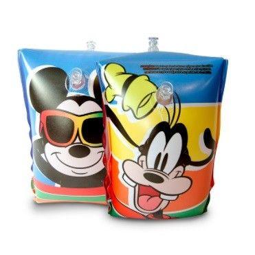 Imagem de Boia de Braço Inflável Infantil Mickey Mouse Disney 18X14CM