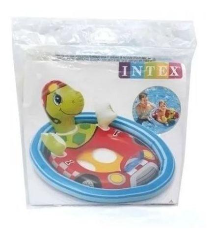 Imagem de Boia De Cintura com Fralda Tartaruga Intex Infantil piscina