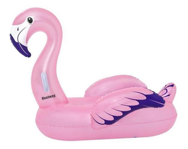 Imagem de Boia Divertida Flamingo Com Alça 1,47M X 1,21M Bestway