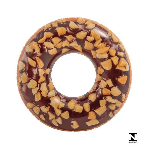 Imagem de Boia Donut de Chocolate Inflável - Intex