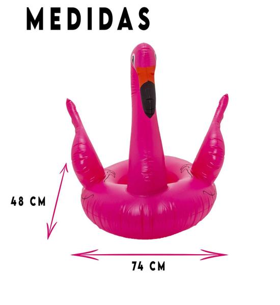 Imagem de Boia Flamingo Super Linda Original para Piscinas +2 Anos