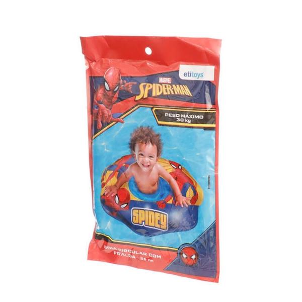 Imagem de Boia Fralda Infantil Homem-Aranha 30kg para Piscina - Etitoys