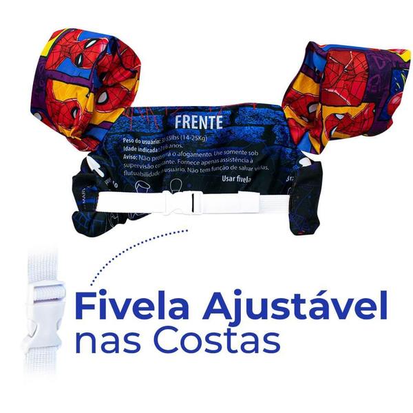 Boia Homem-Aranha Infantil Colete Salva-Vidas 25kg para Piscina - Etitoys Imagem de Boia Homem-Aranha Infantil Colete Salva-Vidas 25kg para Piscina - Etitoys