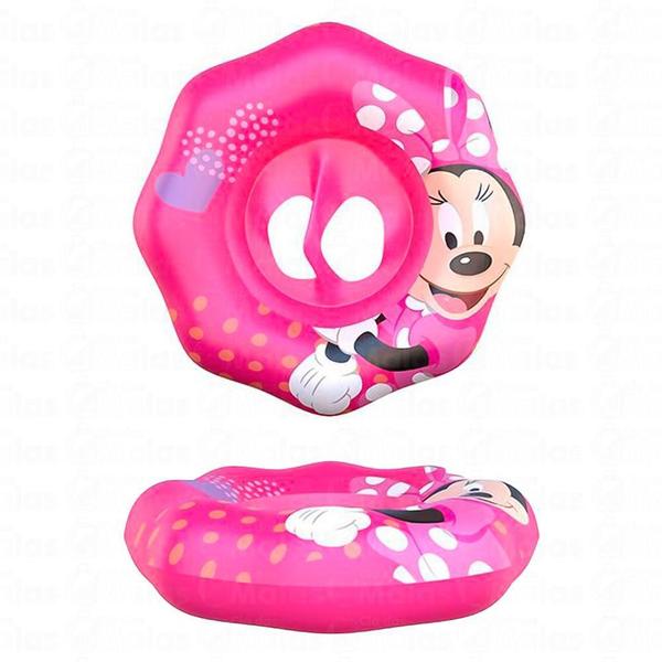 Imagem de Boia Infantil Circular Com Fralda Personagens Disney 56Cm