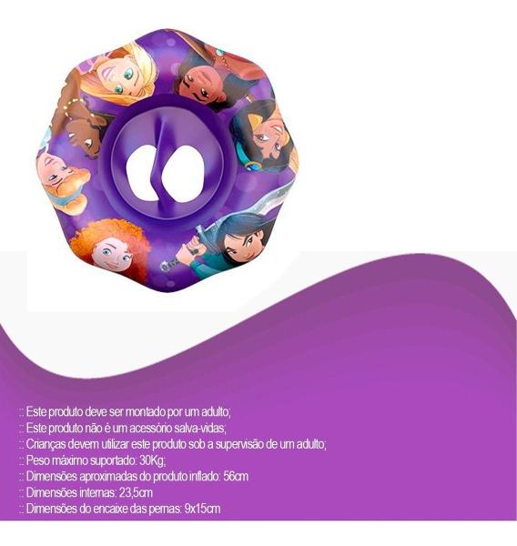 Imagem de Boia Infantil Circular Fralda Para Bebê Piscina Princesas Nadar