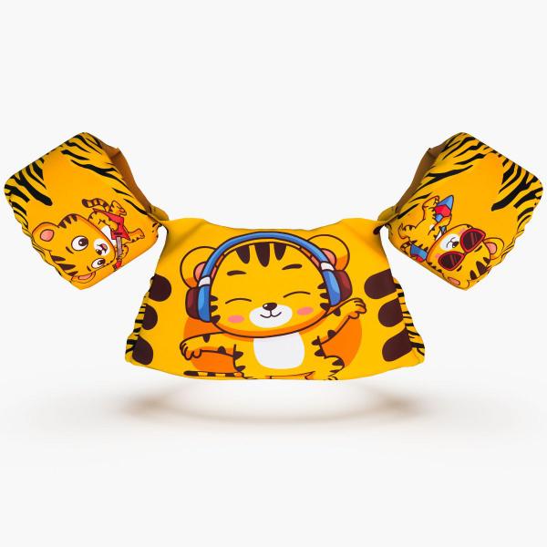 Boia Infantil Colete Salva Vidas Nash Estampas Divertidas - K&k Toys Imagem de Boia Infantil Colete Salva Vidas Nash Estampas Divertidas