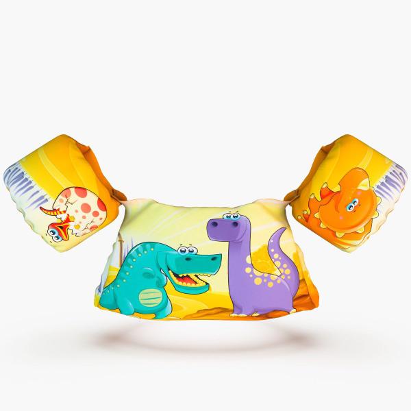 Boia Infantil Colete Salva Vidas Nash Estampas Divertidas - K&k Toys Imagem de Boia Infantil Colete Salva Vidas Nash Estampas Divertidas