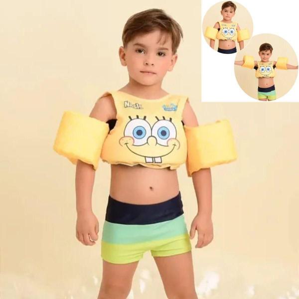 Imagem de Boia Infantil Com Colete Salva Vidas - Bob Esponja - Nash