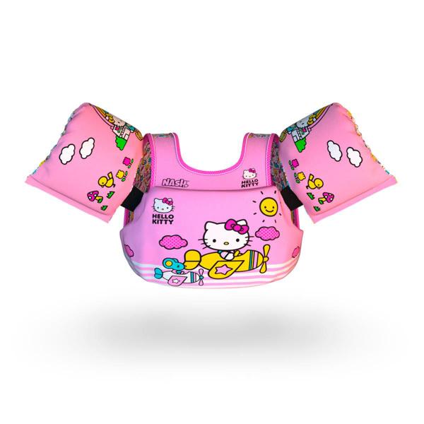 Boia Infantil com Colete Salva Vidas Hello Kitty Nash Imagem de Boia Infantil com Colete Salva Vidas Hello Kitty Nash