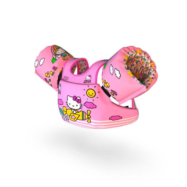 Boia Infantil com Colete Salva Vidas Hello Kitty Nash Imagem de Boia Infantil com Colete Salva Vidas Hello Kitty Nash