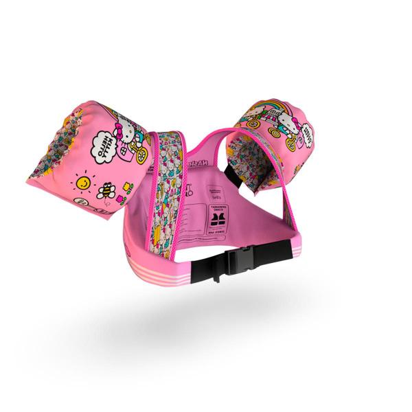 Boia Infantil com Colete Salva Vidas Hello Kitty Nash Imagem de Boia Infantil com Colete Salva Vidas Hello Kitty Nash