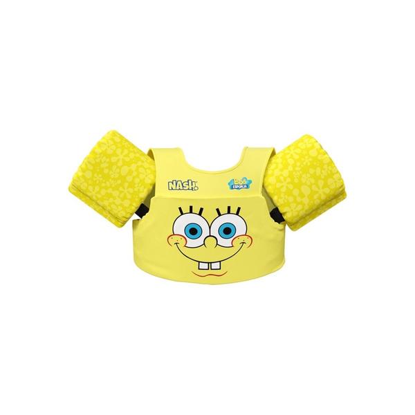 Imagem de Boia infantil com colete salva vidas nash bob esponja