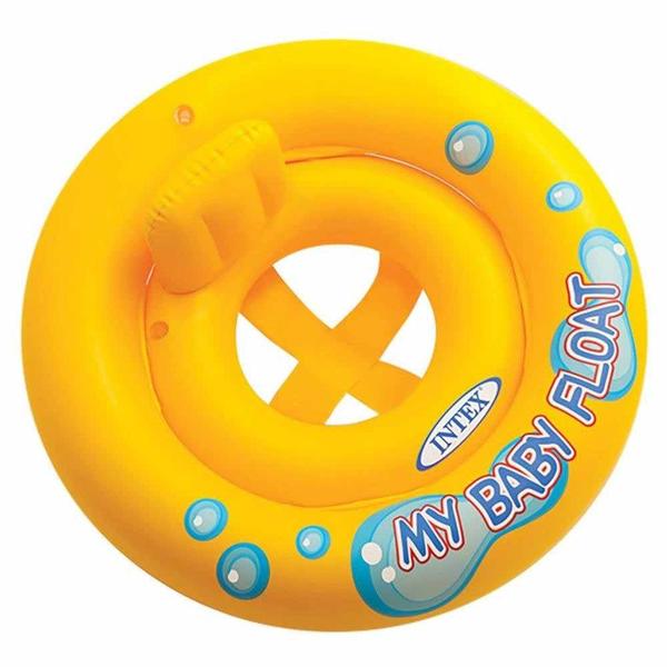 Imagem de Boia Infantil Inflável - Baby Bote - Meu Primeiro Bote para Bebê - INTEX