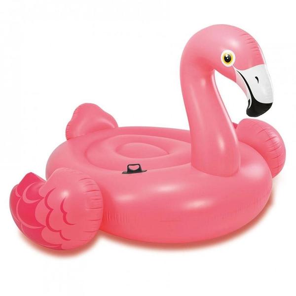 Imagem de Boia Infantil Juvenil Inflável com Alça Flamingo Intex