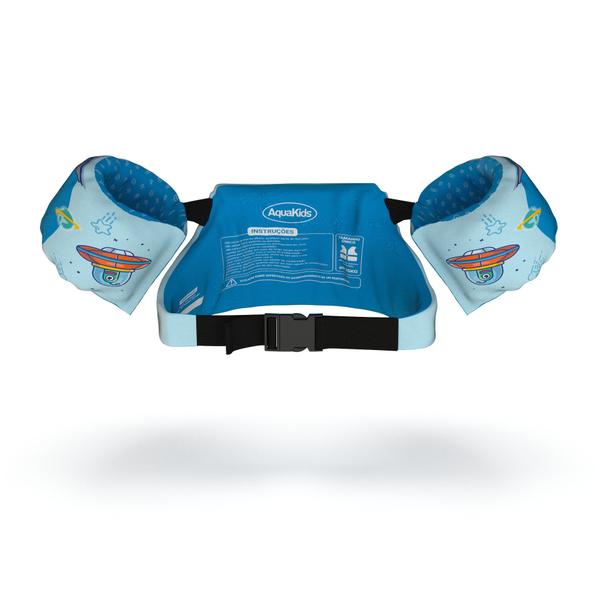 Boia infantil piscina colete salva vidas aquakids - K&k Toys Imagem de Boia infantil piscina colete salva vidas aquakids