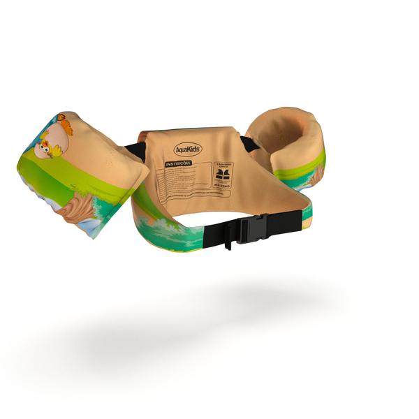Boia infantil piscina colete salva vidas aquakids - K&k Toys Imagem de Boia infantil piscina colete salva vidas aquakids