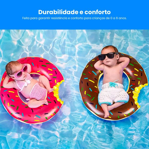 Imagem de Boia Infantil Piscina Redonda Inflável Praia Menino Menina P