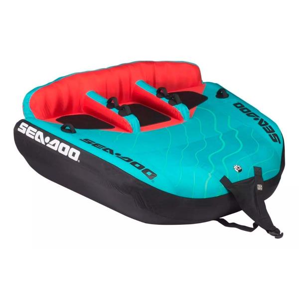 Boia Inflável 3 Lugares Resistente Para Lancha Jet Ski Seadoo Imagem de Boia Inflável 3 Lugares Resistente Para Lancha Jet Ski Seadoo
