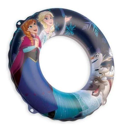 Imagem de Boia Inflável Circular de Cintura Frozen 80 cm