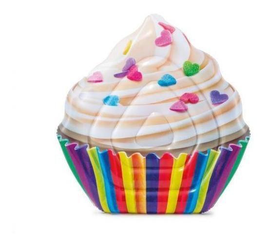 Imagem de Boia Inflavel Colchão Cupcake Grande Colorido Divertido