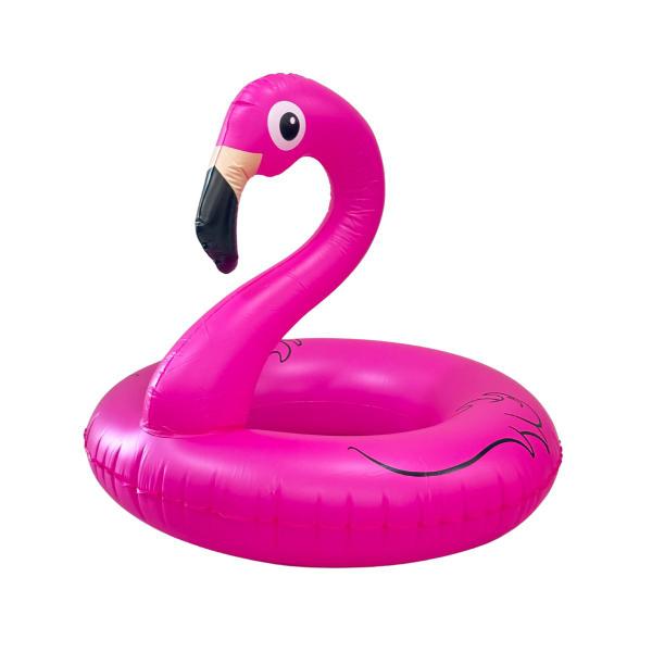 Imagem de Boia Inflável De Flamingo Rosa Importway 90cm Para Piscina