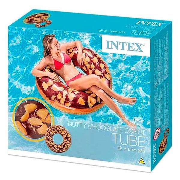 Imagem de Boia Inflável Donut de Chocolate 56262 INTEX