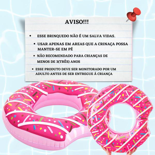 Imagem de Boia inflavel Donut MOR original até 90 kls 1,07cm Adulto