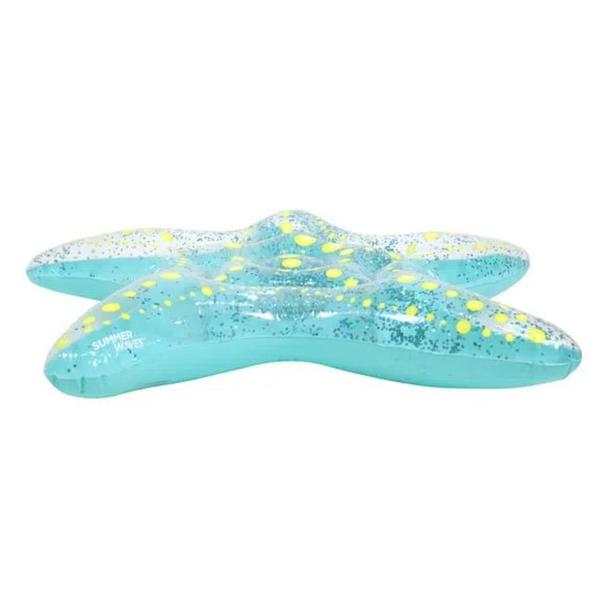 Imagem de Boia Inflável Estrela do Mar com Glitter Piscina Água Mar Praia W11603 Bel