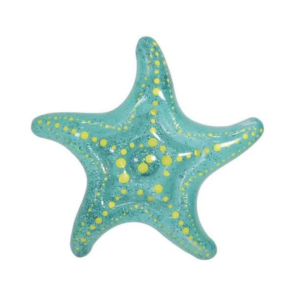 Imagem de Boia Inflável Estrela do Mar com Glitter Piscina Água Mar Praia W11603 Bel