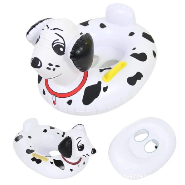 Boia Inflável Infantil Cachorro Verão Piscina Bote Dálmatas - Elite Imagem de Boia Inflável Infantil Cachorro Verão Piscina Bote Dálmatas