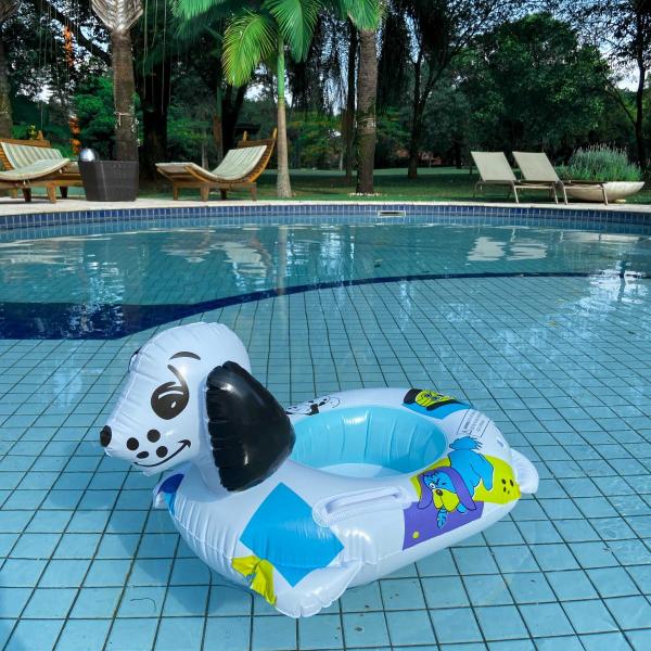 Boia Inflável Infantil Cachorro Verão Piscina Bote Dálmatas - Elite Imagem de Boia Inflável Infantil Cachorro Verão Piscina Bote Dálmatas
