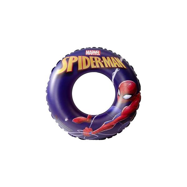 Imagem de Boia Inflável Infantil Circular Spider Man Homem Aranha 72CM