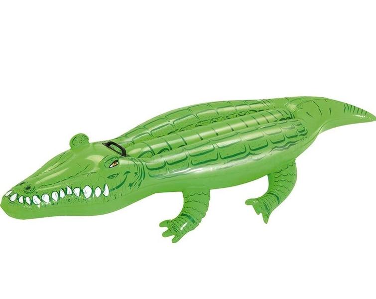 Imagem de Boia Inflável Para Piscina Crocodilo - Jacaré Mor