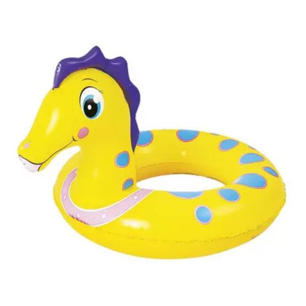 Boia Inflável Redonda Animais Marinhos Piscina Praia Verão - Wellmix Imagem de Boia Inflável Redonda Animais Marinhos Piscina Praia Verão