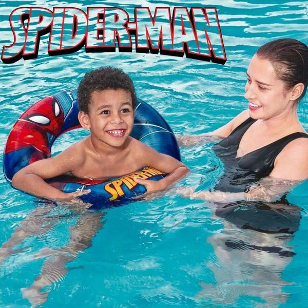 Imagem de Boia Inflável Redonda infantil Piscina Menino