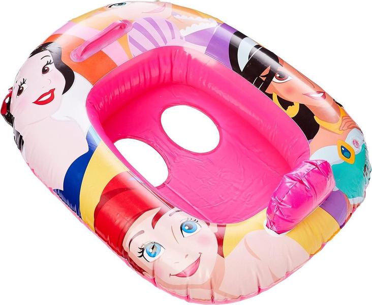 Imagem de Boia Inflável Tipo Bote Fralda Bebê Para Piscina Disney