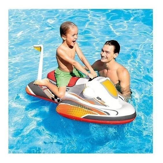 Imagem de Boia Jet Ski Infantil Intex  117cm x 77cm  Resistente