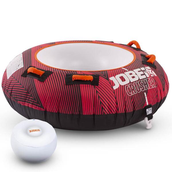 Boia Náutica Cruscher 1 Pessoa Jobe Rebocável Lancha Jet Vermelha - JOBE Sports Imagem de Boia Náutica Cruscher 1 Pessoa Jobe Rebocável Lancha Jet Vermelha