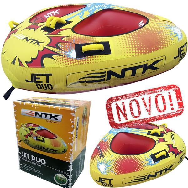 Imagem de Boia Para 2 Pessoas Jet Duo Nautika Cross Reboque Inflável