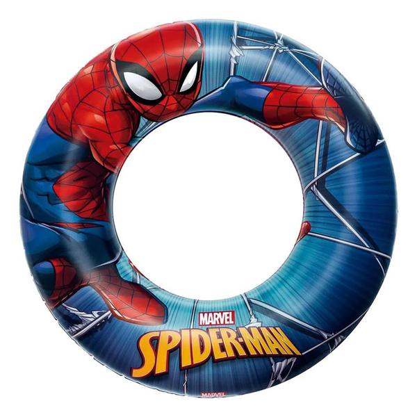 Imagem de Boia Piscina Inflável Infantil 3-6 anos Ate 27kg Spider Man