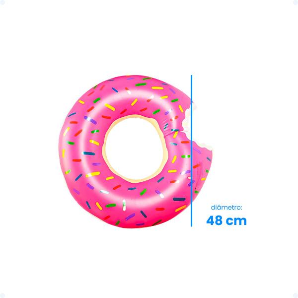 Imagem de Boia Piscina Redonda 48cm Infantil Piscina Inflável Pequena